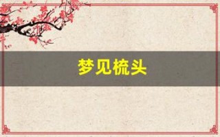 梦见梳头(梦见梳头发掉了好多头发是什么意思)