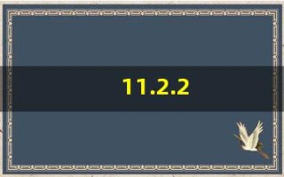 11.2.2(11223是什么意思)