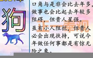 属狗2021年运势及运程每月运程(2024年属狗人的全年运势1982出生)